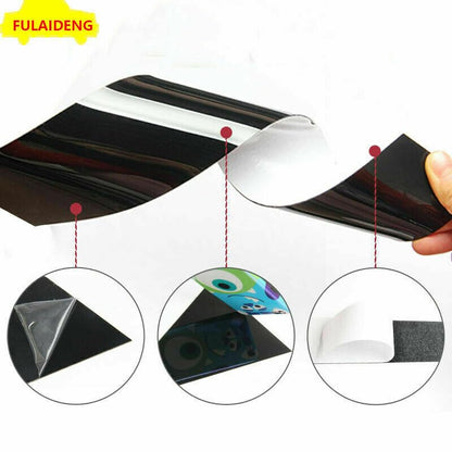 ya 6 8.24 baidi PC Black Window Pillar Posts Panel Trim Moulding Cover for Toyota RAV4 2014-2018