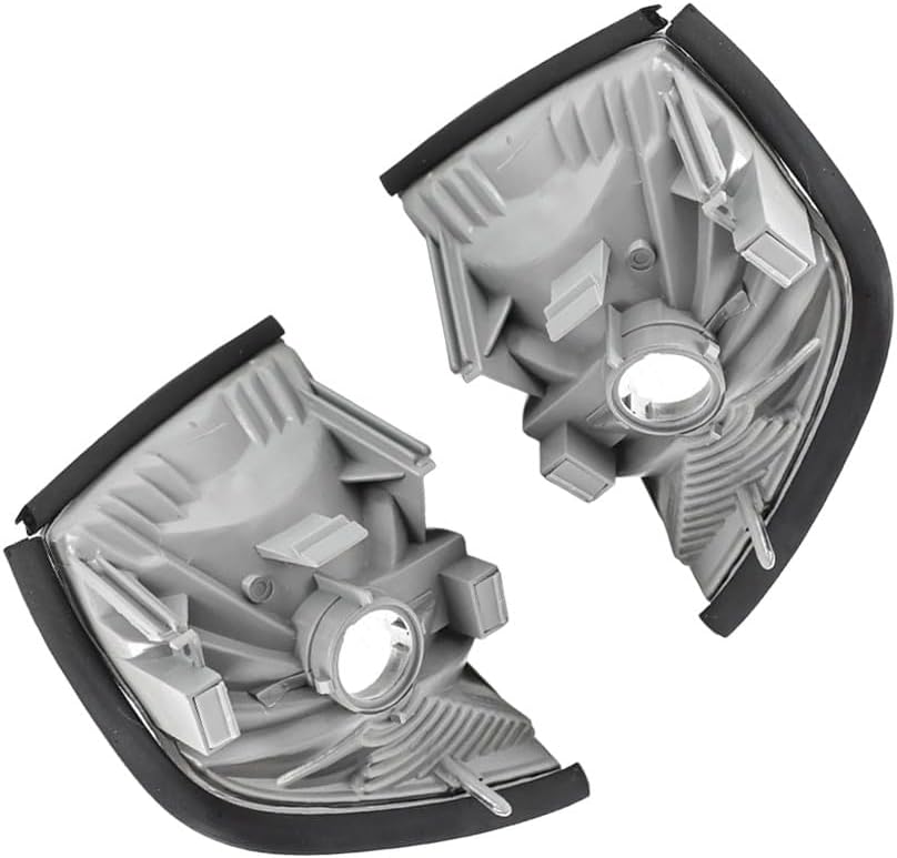 ya 5 8.10 Front LH & RH Turn Signal Corner Light Shell Clear Fits 3-Series E36 1992-1998