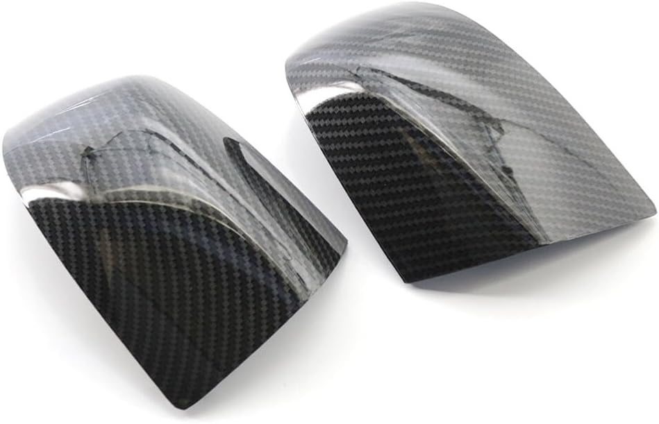 ya 11 9.14 baidifor Ford Focus MK2 2004-2008 1 Pair Wing Mirror Cap Cover Without Indicator