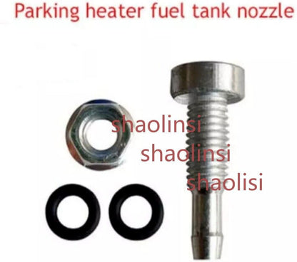 ya 8 8.24 baidi Car Truck Fuel Aluminum Parking Heater Fuel Tank Nozzle Oil Head 5pcs NEW