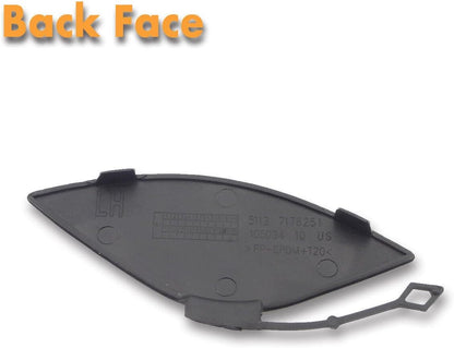 ya 5 8.24 baidi Rear Bumper Tow Hook Eye Cover Cap 51127176251 Left Fit for BMW X6 E71 2008-2011