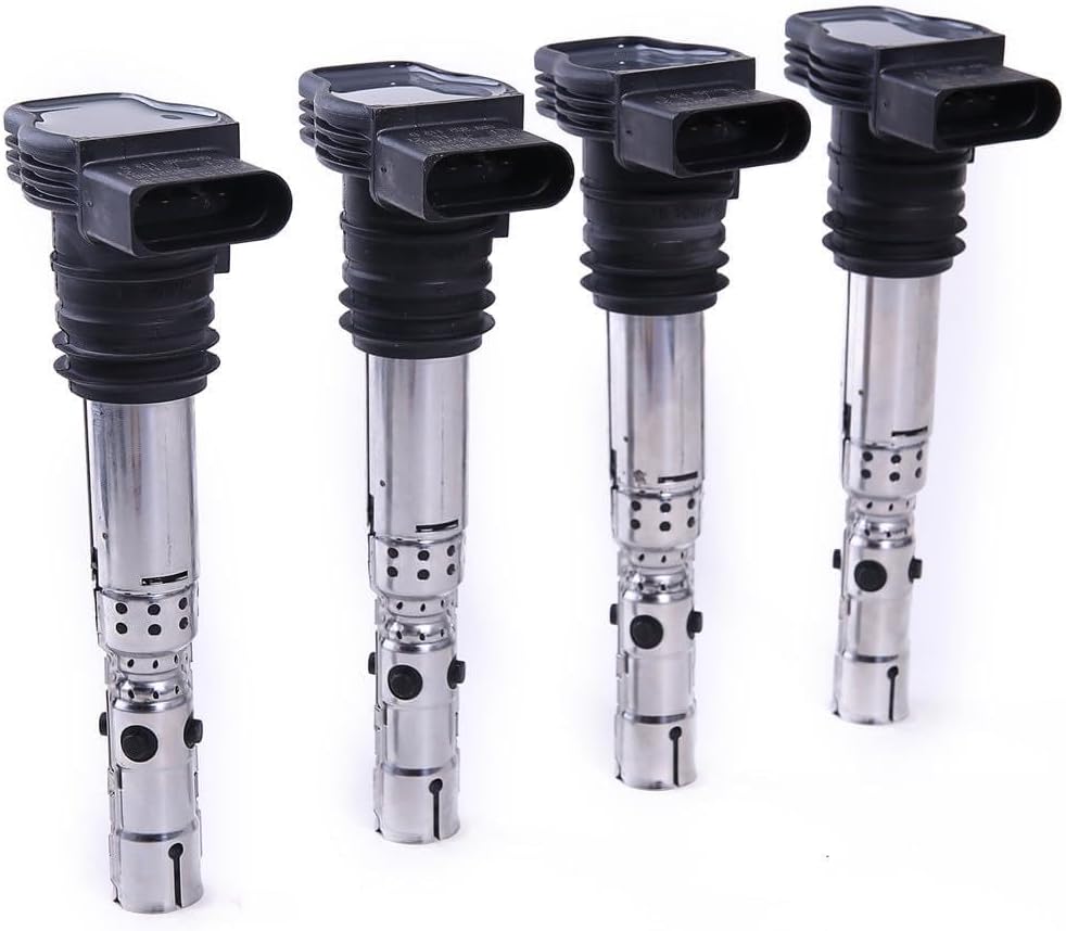 ya 5 8.10 1.8T 4Pcs Ignition Coil Set for VW for JETTA for Golf for Passat Beetle for Audi for A4 A6 TT