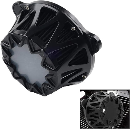 ya 5 8.10 Cross Air Cleaner Filter for Harley M8 114 Softail 2018-2024 Touring 2017+