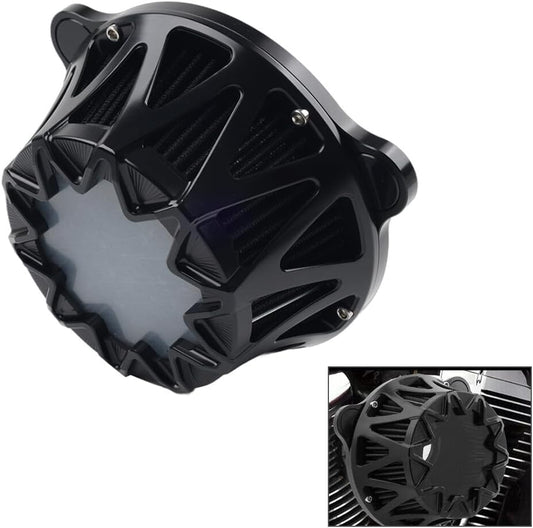 ya 5 8.10 Cross Air Cleaner Filter for Harley M8 114 Softail 2018-2024 Touring 2017+
