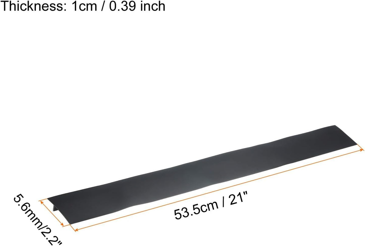 ya 14 9.20 baidi 21inch Silicone Stove Gap Cover Gap Filler Between Stove Counter Black 2Pcs-1