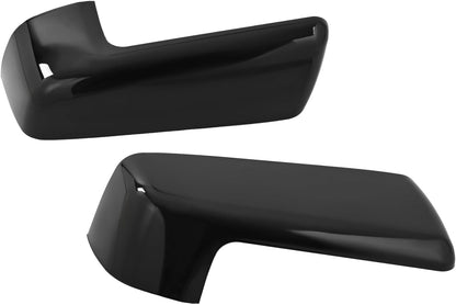 ya 11 9.14 baidiTop Half Mirror Cover for Chevy for Silverado 1500/ for GMC for Sierra 1500 2019-2025 Black