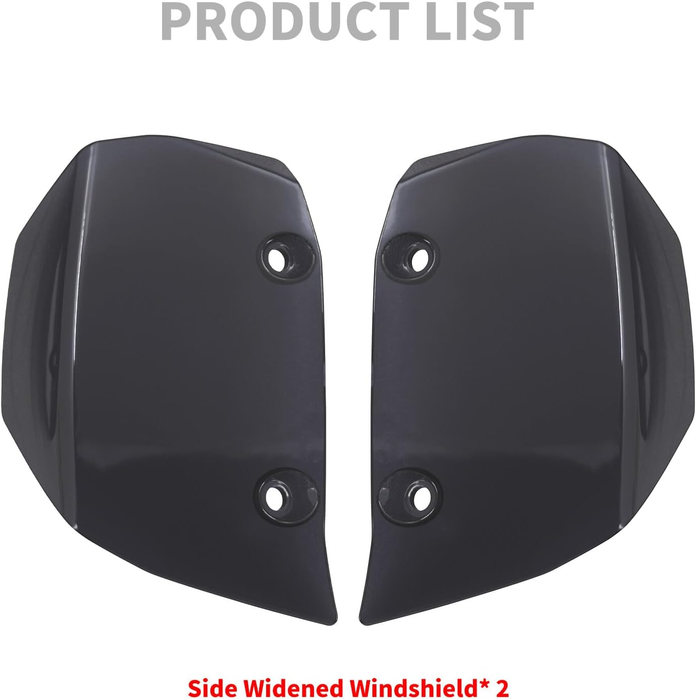 ya 7 8.24 baidi Side Windshield Extension Windscreen Fit for Harley Pan America 1250S 2021-2023