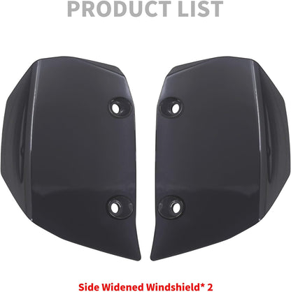 ya 7 8.24 baidi Side Windshield Extension Windscreen Fit for Harley Pan America 1250S 2021-2023
