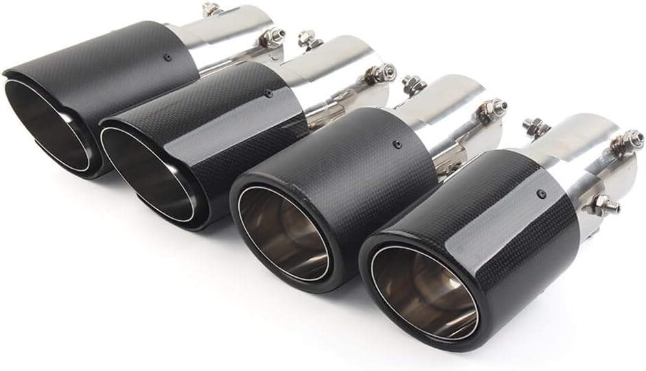 ya 14 9.20 zhengce Car Muffler Tip System Pipe Mufflers Nozzle Straight Universal Stainless-1