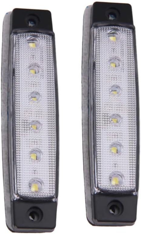 ya 13 9.15 baidi 2 Pcs Trailer Marker Light Tail Turn Signal Lights Side Rear for Trucks