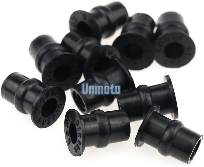 ya 23 10.7 baidi Black Fairing Bolt Kit body screws Clips for Yamaha YZF R1 2009-2010