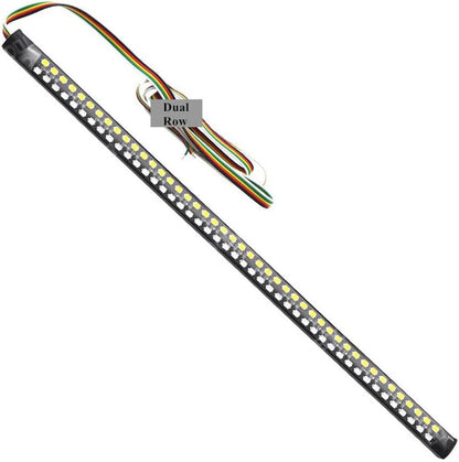 ya 5 8.24 baidi Motorcycle Led Rear Turn Signal Brake Light Stop Daytime Running Light 11.8in