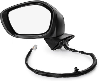 ya 11 9.14 baidiFit for Honda for Civic 2022 2023 Left Power Adjustment Black Mirror 3 Pin 76258T20A01-