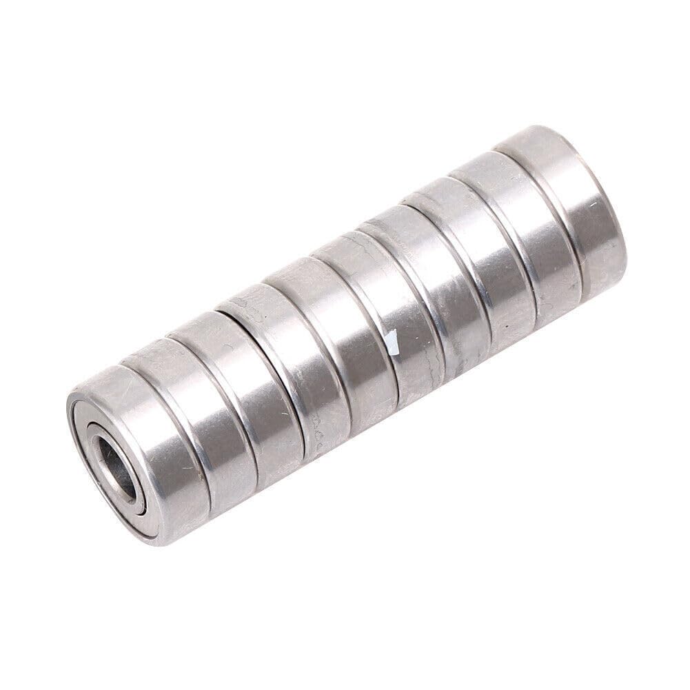 ya 16 10.20 baidi 10x 695zz Open for Mini ature Bearings Ball Rotary Motor Bearing Spinner 5x13x4mm