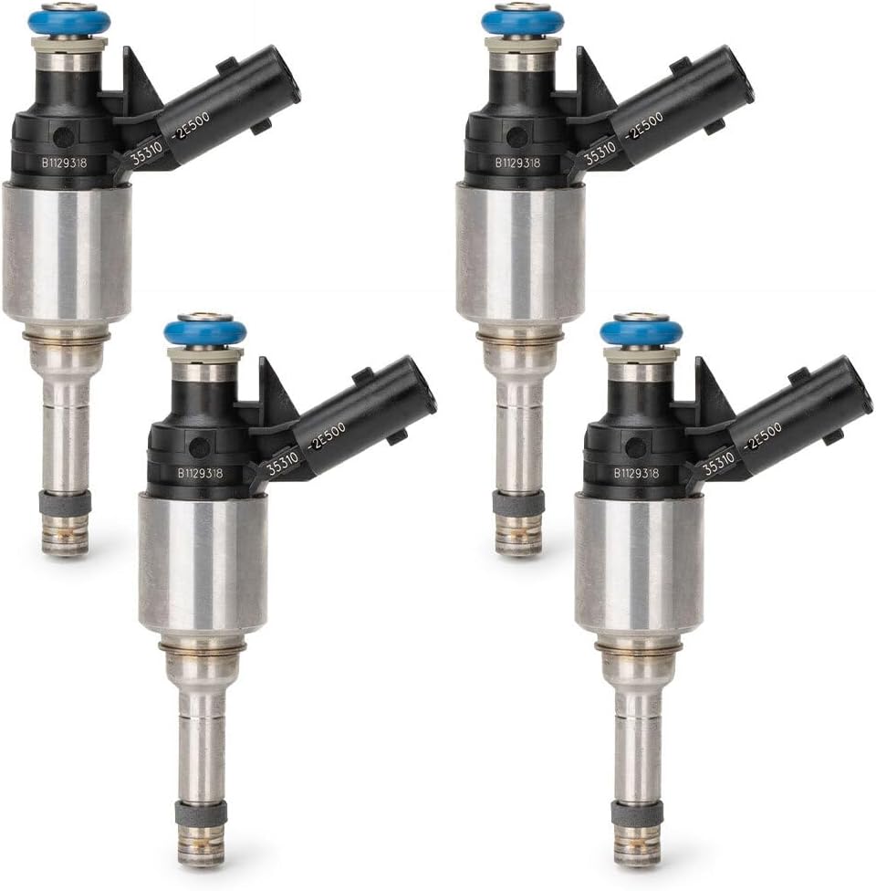 ya 10 9.16 baidi 4Pcs Fuel Injectors For 2014-2017 for Kia Forte for Hyundai for Elantra 2.0L L4 35310-2E500