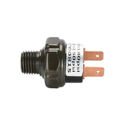 ya 5 8.24 baidi Air Pressure Switch Tank Mount Thread 150-180PSI 1/4 NPT 12V for Train Horn New