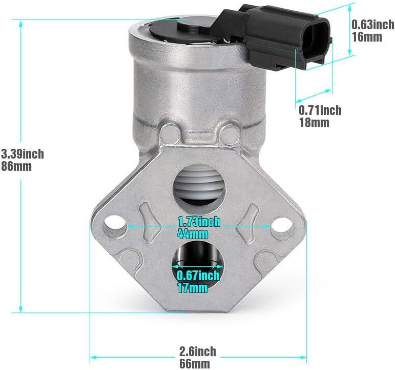 ya 11 9.14 baidi1PCS AC4073 2H1192 Idle Air Control Valve for Mazda Protege 1.6L 1999-2003 NEW