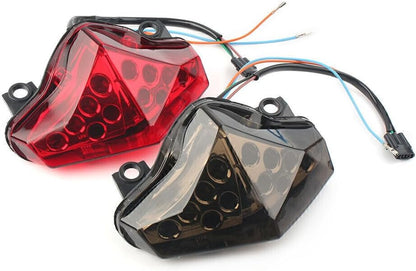 ya 4 8.8.2 for Kawasaki ER-6N / ER-6F 2012-2016 Motorcycle Rear LED Brake Taillingt