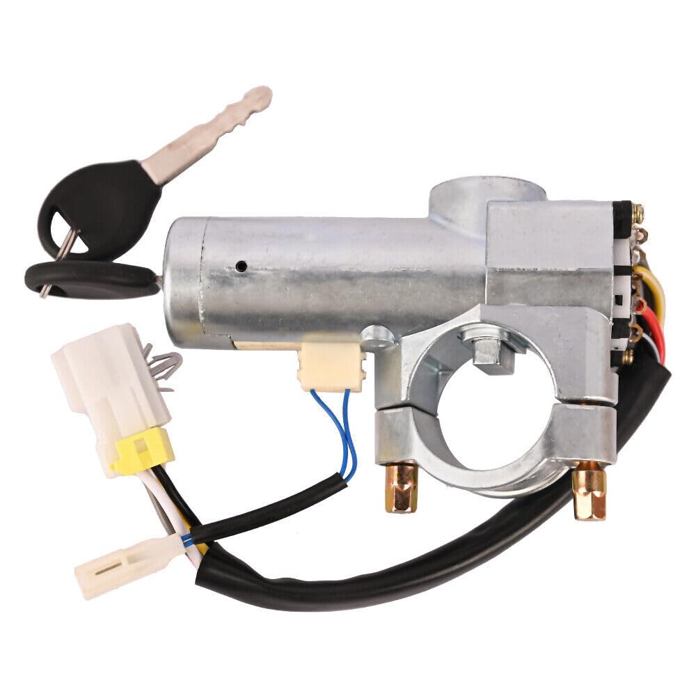 ya 9 10.24 Ignition Switch Lock Cylinder + 2 Keys for Nissan Frontier 1999-03 Xterra 2000-04-