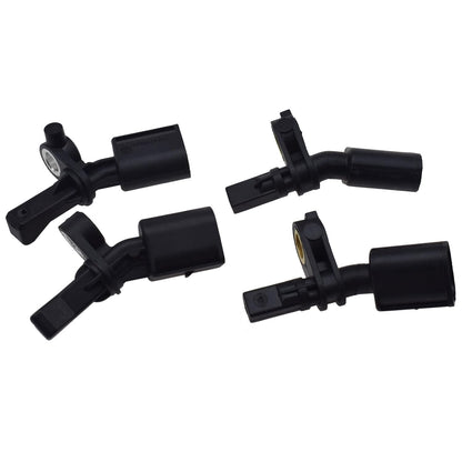 ya 4 8.8 ABS Wheel Speed Sensor 4-Piece Set, Front, Rear, Left, Right, Suitable for Audi A1 for VW Polo