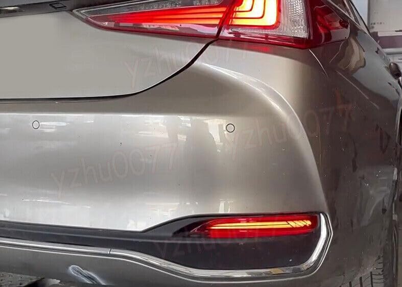 ya 4 8.14 for Lexus ES 2019-2023 LED rear bumper fog light brake light turn signal replacement 