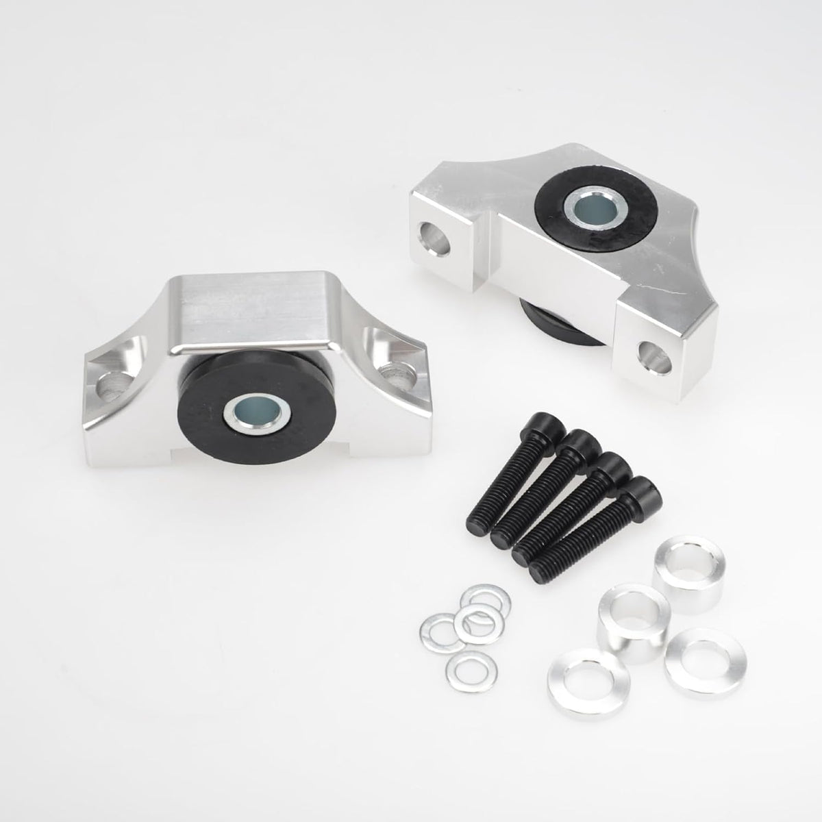 ya 4 8.8.2 Engine Billet Motor Torque Mounting Bracket Kit for Honda for Civic EK EG 88-00 Silver