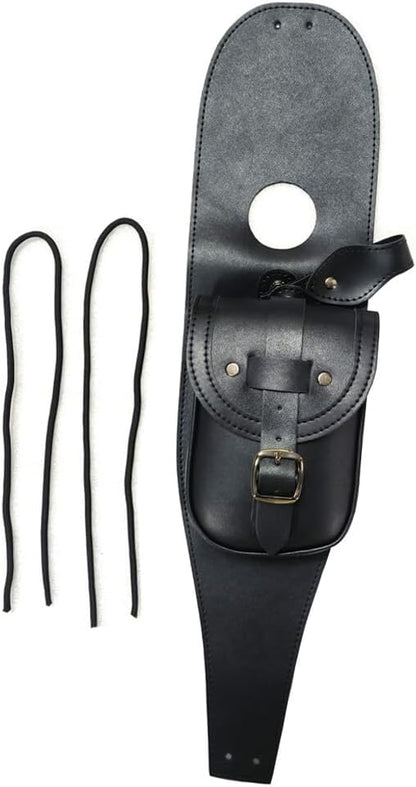 ya 9 10.24 Black polyurethane synthetic leather fuel tank cover bag suitable for Harley Sportster XL1200 883
