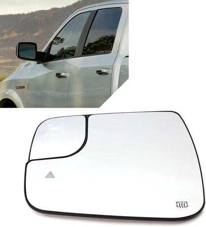 ya 11 9.14 baidiWing Mirror Glass with Heated Blind Spot Left for Dodge for Ram 1500 2500 2019-2022