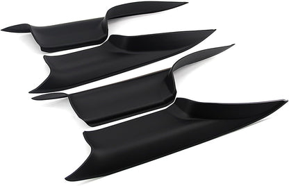 ya 2 8.15 Door Handle Bracket Cover Black for 2008-2015 for BMW 7 Series F01 F02