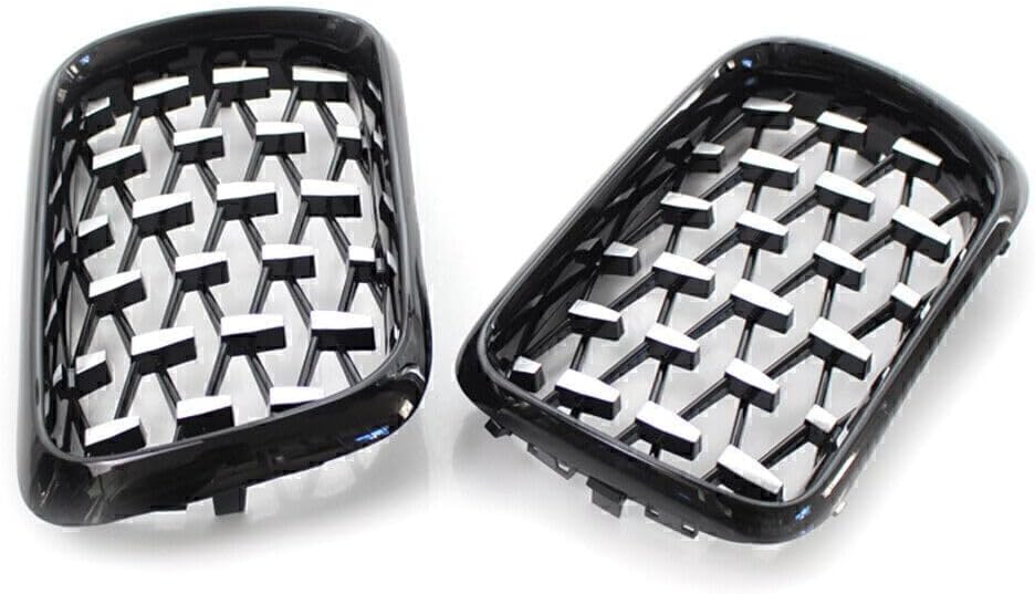 ya 9 10.24 for BMW E36 3 Series 97-99 Front Grill Latest Style Shiny Black F for Ram e