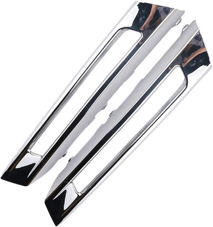 ya 4 8.10 2pcs front left + right fog lamp cover trim molding for W166 ML250 ML350 2012-2015