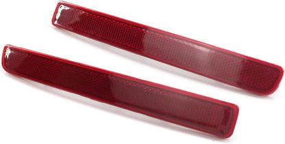 ya 4 8.10 1x Car Rear Bumper Reflector Red Lens Warning Strip for Land Rover Discovery 3 4