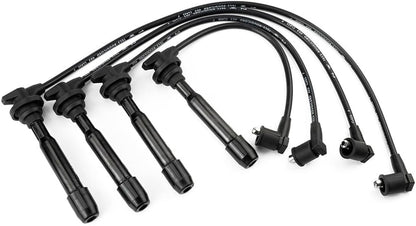 ya 7 8.24 baidi Spark Plug Ignition Wires Set 671-4239 for Hyundai for Kia for Elantra Tiburon Spectra