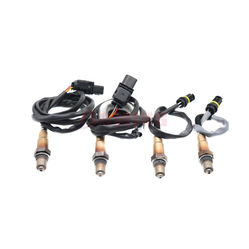 ya 5 8.24 baidi 4pcs Up+Downstream Oxygen Sensor for BMW 535i 2008-2010 535xi 3.0L L6 Turbo