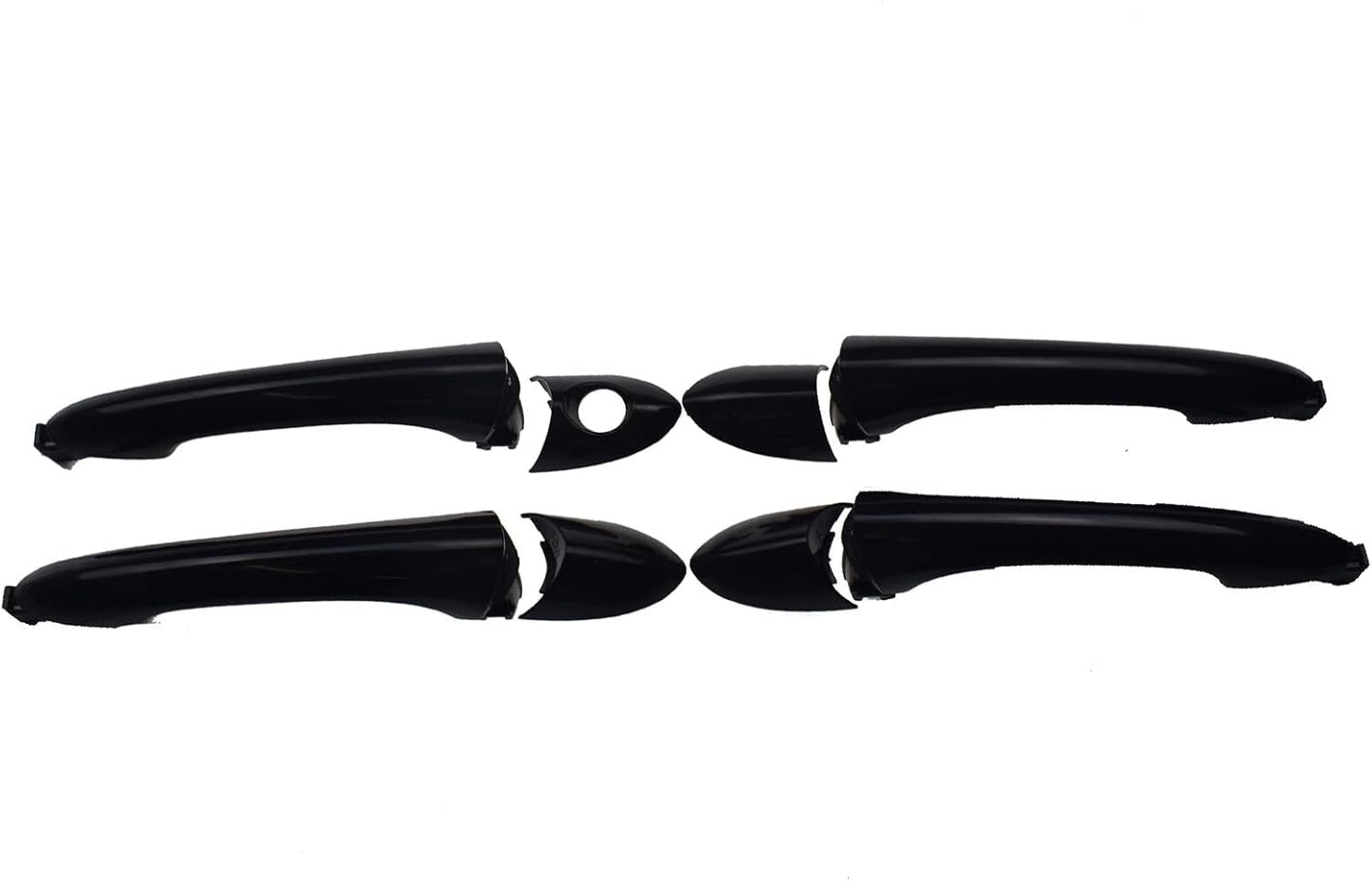ya 2 8.15 Exterior Door Handle 4 Piece Set for 2011-2014 for Hyundai Sonata 