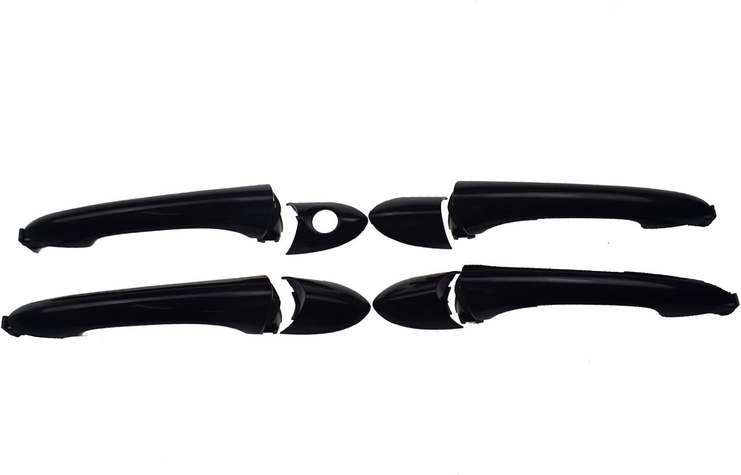 ya 2 8.15 Exterior Door Handle 4 Piece Set for 2011-2014 for Hyundai Sonata 