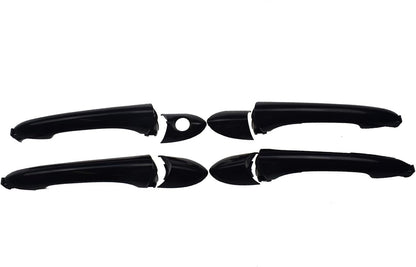 ya 2 8.15 Exterior Door Handle 4 Piece Set for 2011-2014 for Hyundai Sonata 