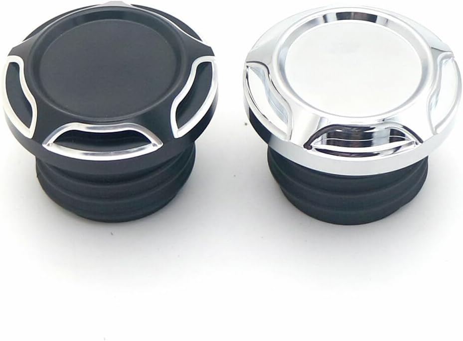 ya 9 10.24 New CNC Edge Cut Vented Gas Tank Cap Fuel Cap for Harley Sportster Dyna Softail