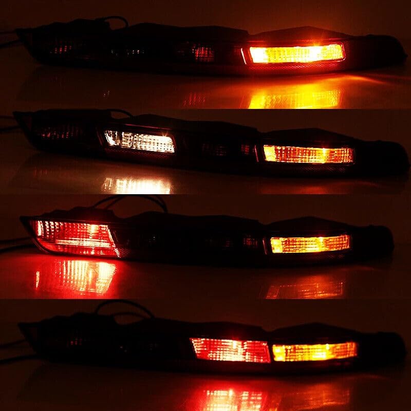ya 2 8.15 2 pieces suitable for Audi Q3 2016-2018 car rear bumper brake light rear heating