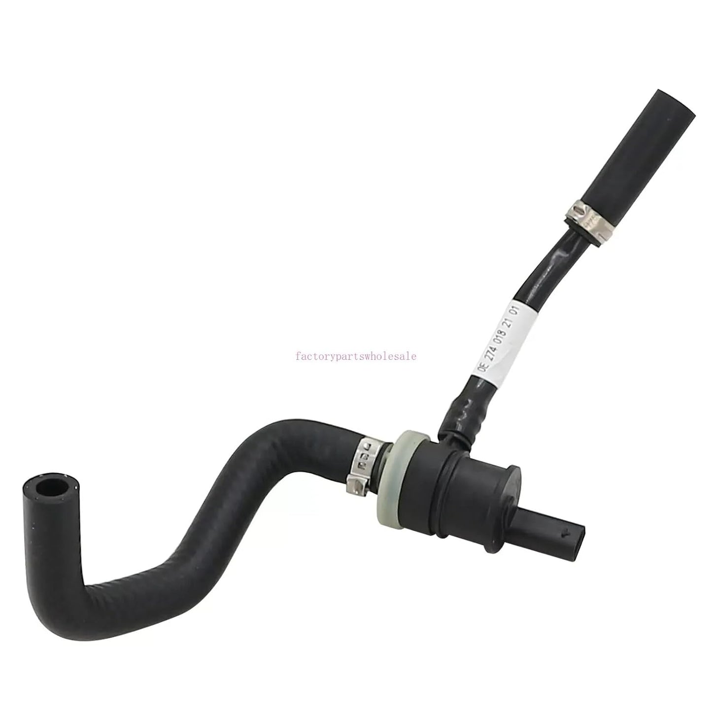 ya 5 8.24 baidi New PCV Valve Outlet Hose for Mercedes-Benz M274 E16 E20 2740187301