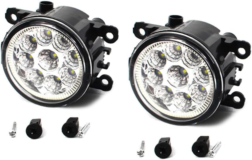 ya 10 9.16 zhengce 2Pcs Fog Light Daytime Running Driving Light for Ford C-MAX Fiesta Focus Tr