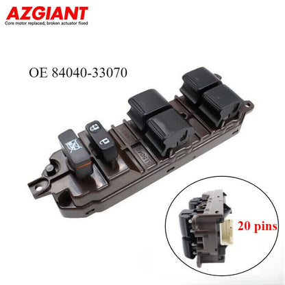 ya 4 8.8 Power Window Switch Master Driver Side 840-33070 for Lexus ES350 2007-2012