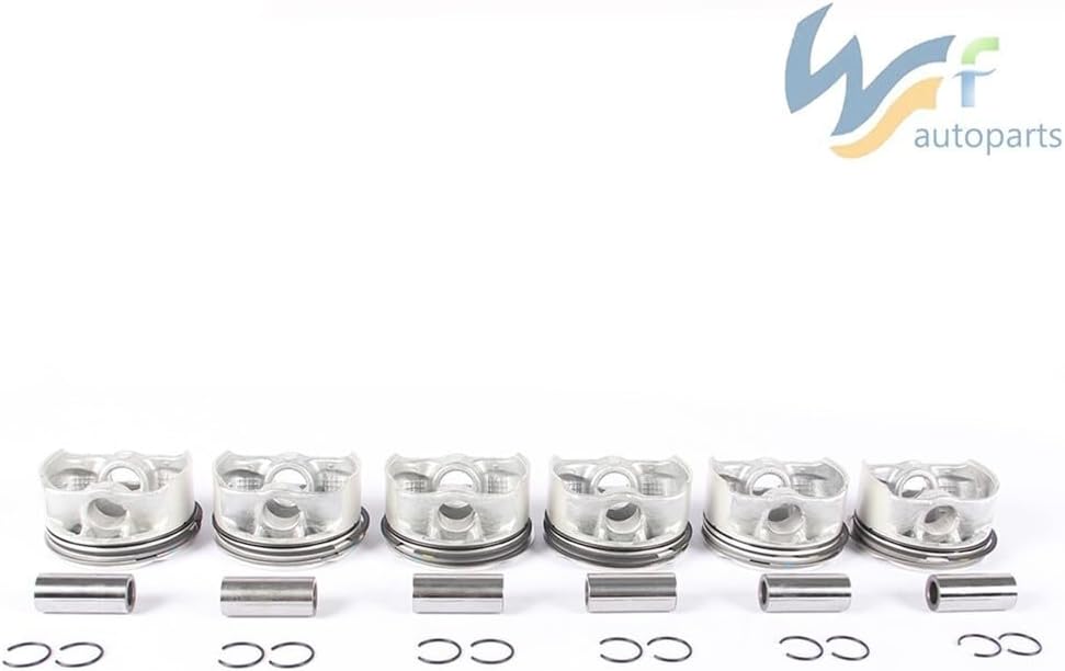 ya 4 8.24 baidi 2.5L Piston & Ring Assembly Kit Fit for BMW 325i 525i X3 Z4 N52 523i 325Xi