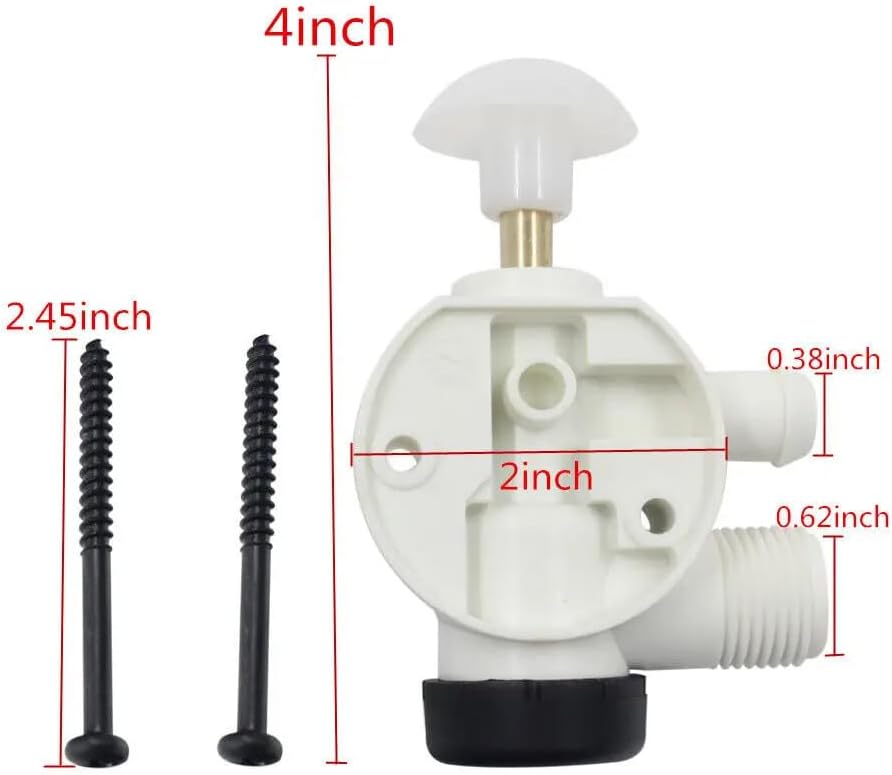 ya 10 9.16 baidi Replace the Water Valve Component with Two mounting Screws Suitable for 314349 385314349