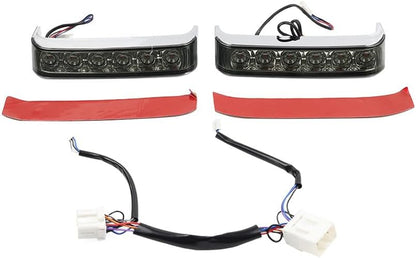 ya 10 9.16 zhengce Chrome Saddlebag Run Brake Tail Light For Harley Touring Street Glide FLHX