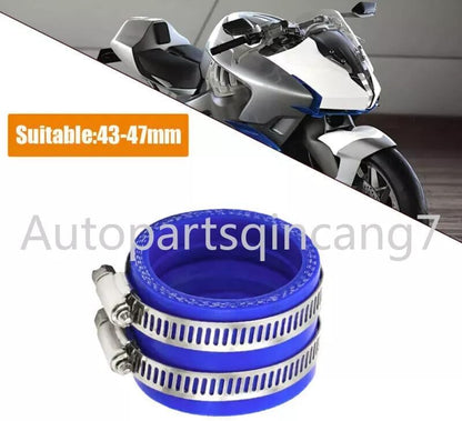 ya 6 8.24 baidi 45mm Motorcycle Carburetor Air Intake Flange Adapter Carb for MAN ifold Boot Kit Set
