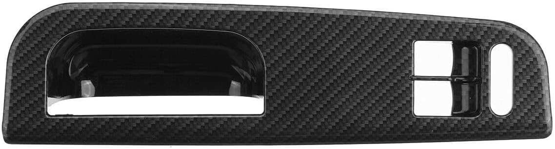 ya 4 8.14 3X Carbon Interior Door Handle Pull Handle Trim Door Handle Trim for VW for Golf 4 for Bora