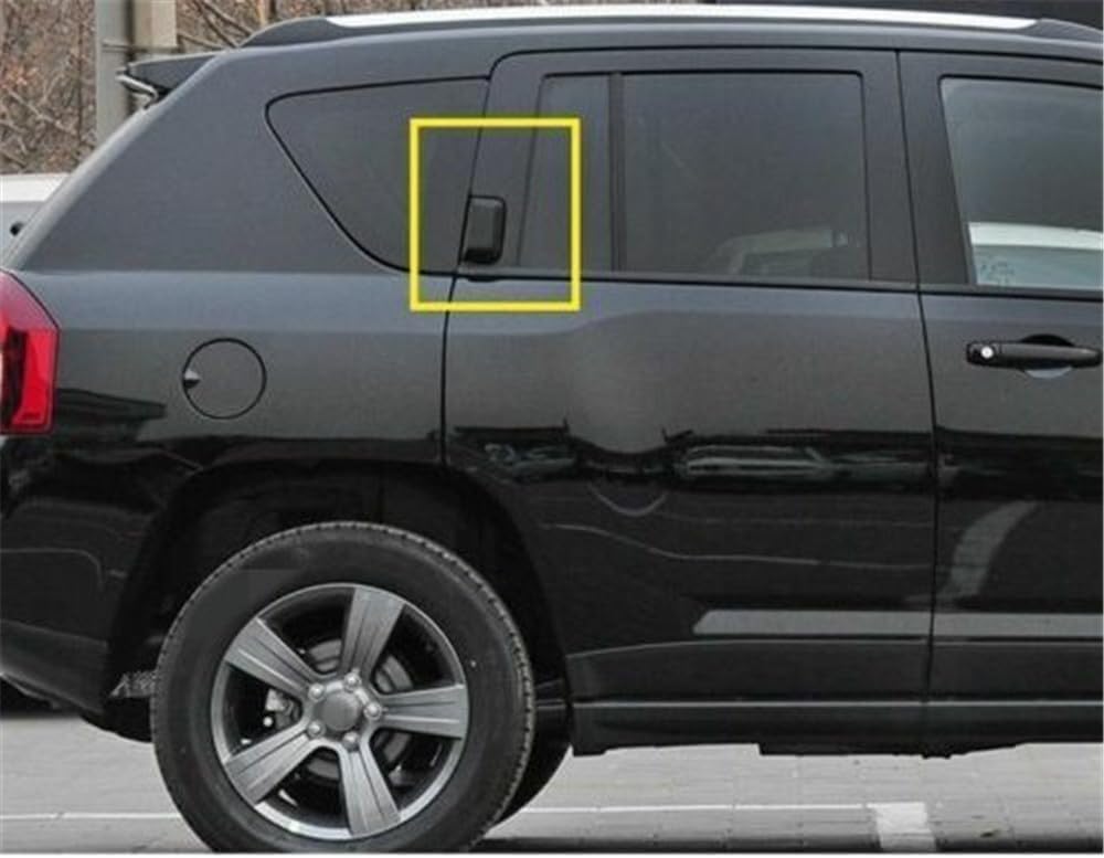 ya 5 8.10 Right Side Rear Door Exterior Handle Black for Jeep Compass 2007 2008 2009-2016