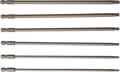 ya 26 10.21 baidi 6pcs/Set 150mm 1/4 Hex Shank Magnetic Cross Head Long Screwdriver Drill Bits-2