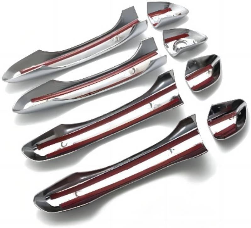 ya 10 9.16 baidi for 2017 2018 2019 2020 for Hyundai for Elantra Chrome Door Handle Covers NO SmrtKH 4PCS